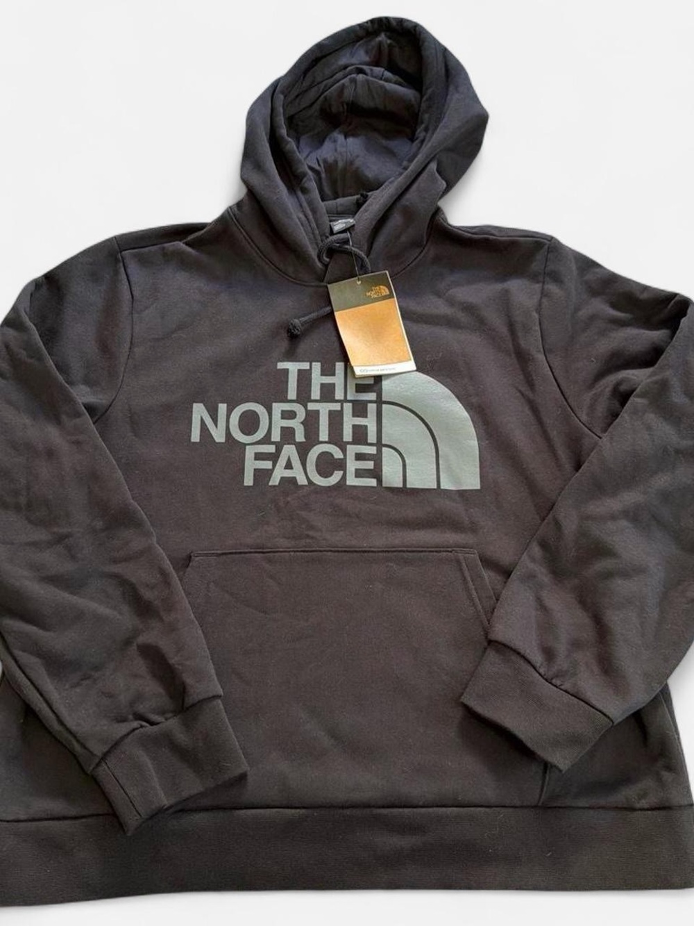 NWT The  North Face Men's Black Logo Pullover Hoodie